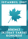 Birinci ktisat Tarihi Kongresi iin logo olarak nar yapra (Platanus Occidentalis) seildi. Bu logo ile; ulusal, uzun mrl ve kuatc bir kongreler dizisi vurgulanmak istendi.